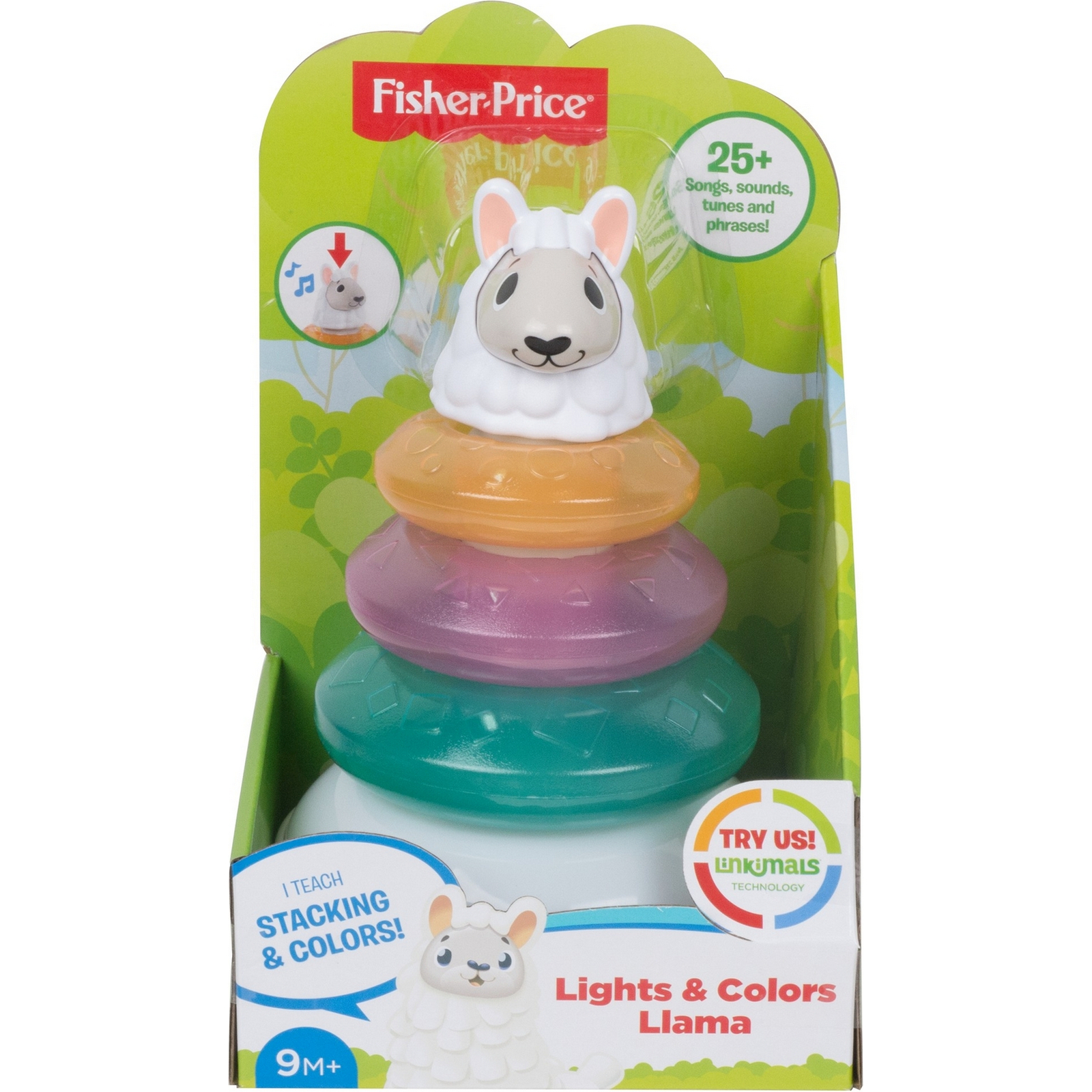 Пирамидка Fisher Price Лама музыкальная GRW43 - фото 2