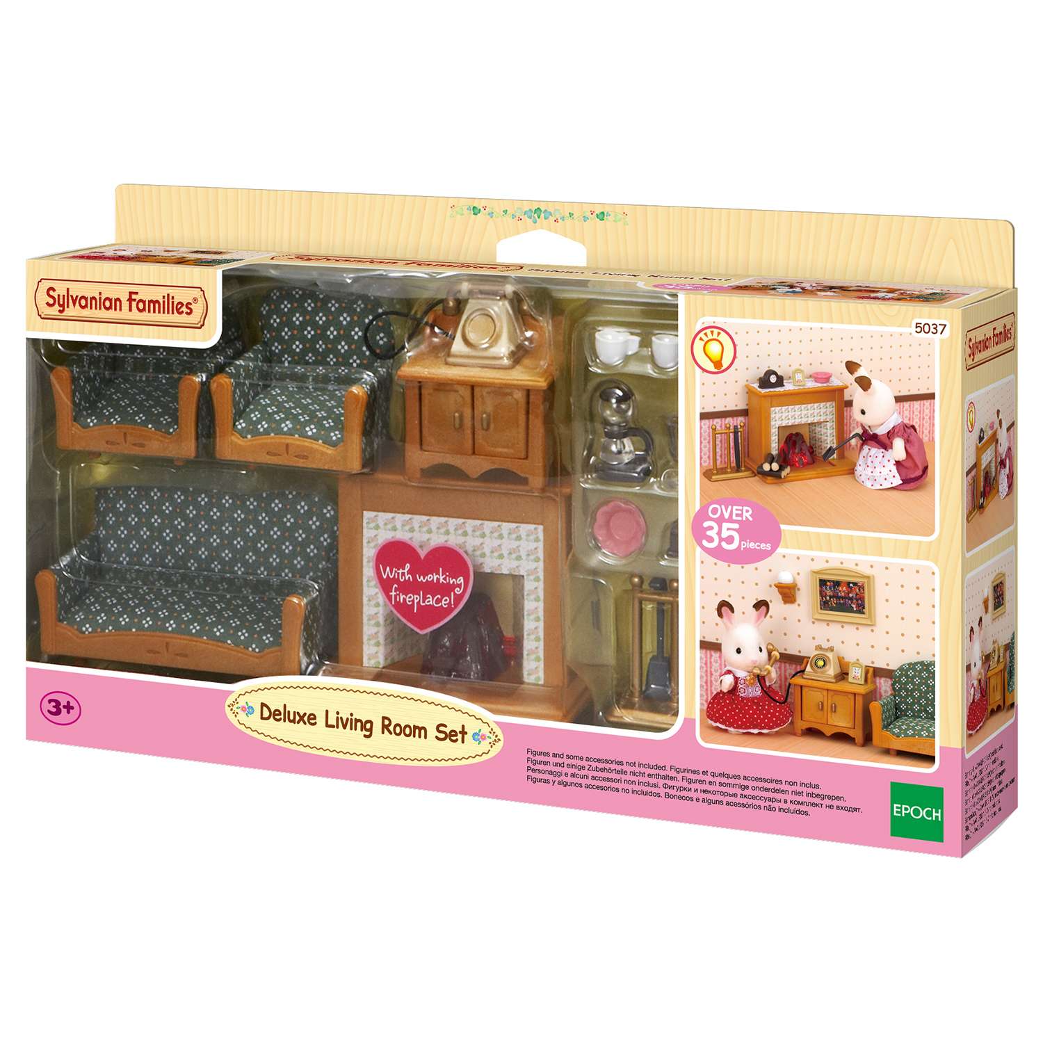 Набор Sylvanian Families Гостиная Deluxe (5037) - фото 2