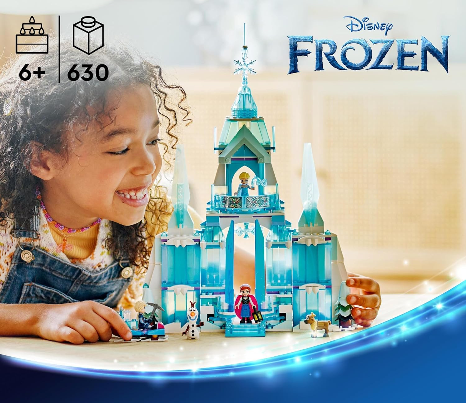 Конструктор LEGO Disney Princess Ледовый дворец Эльзы 43244 - фото 7