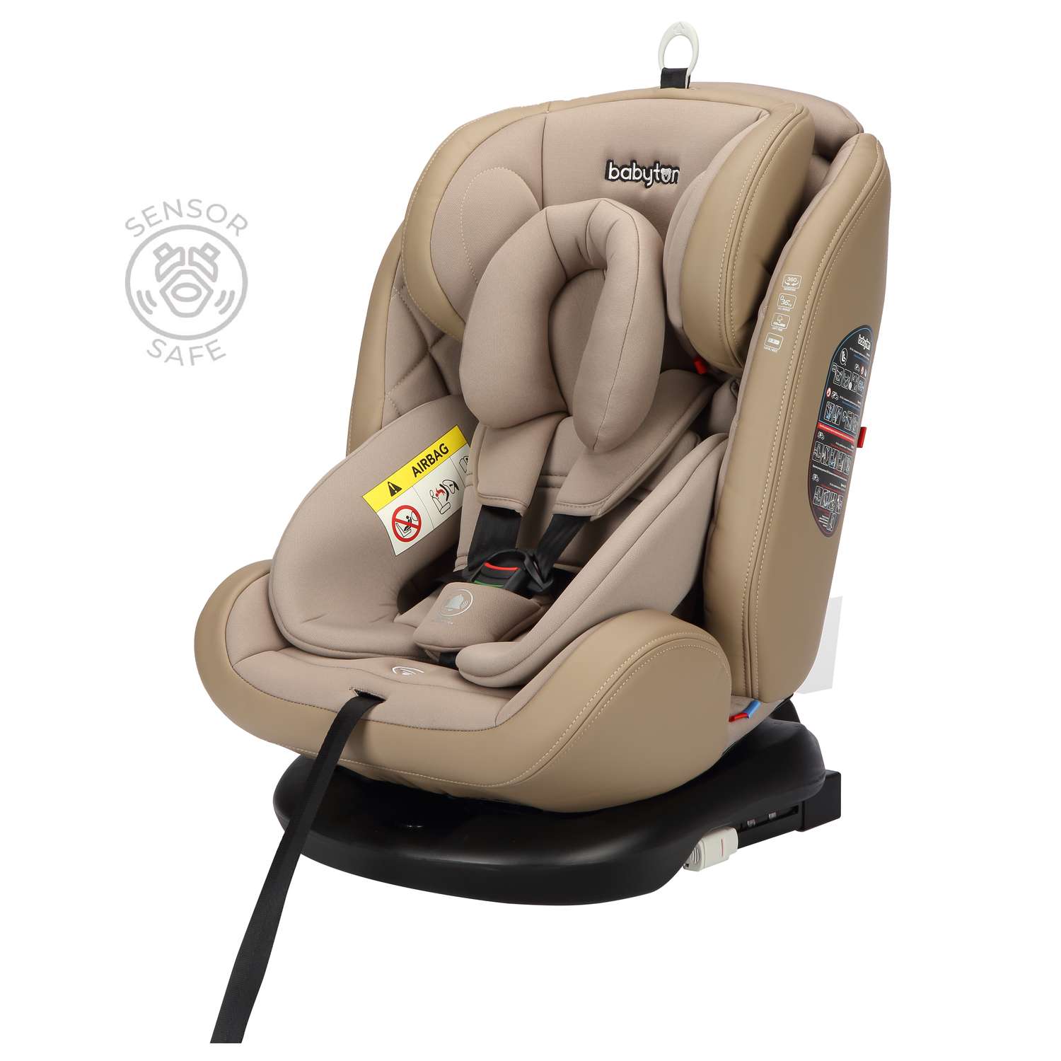 Автокресло Babyton Multi-Stage 0+/1/2/3 Isofix Sand - фото 7