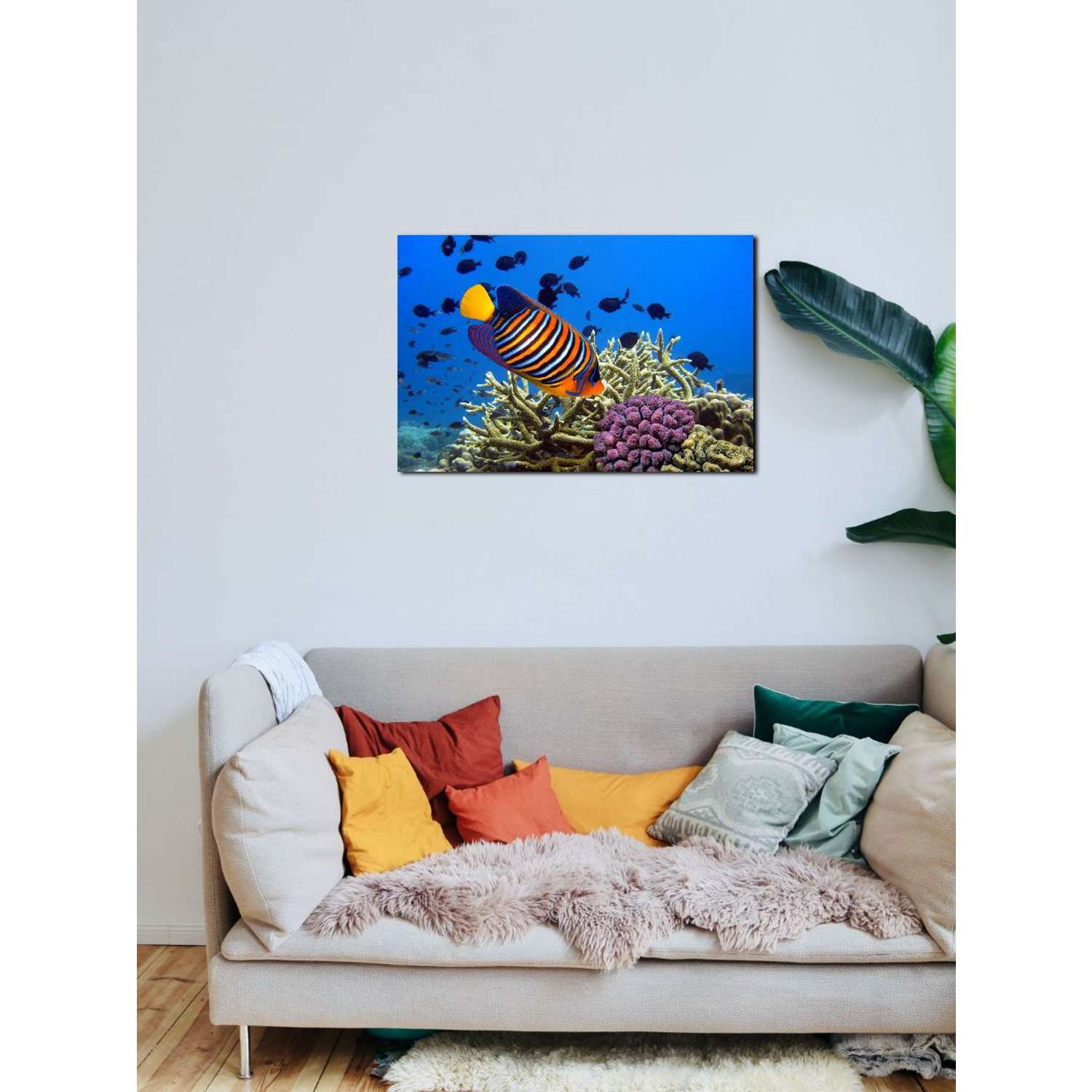 Алмазная мозаика Cristyle картина стразами Рыбки 40х30 см Cr 430050 - фото 3