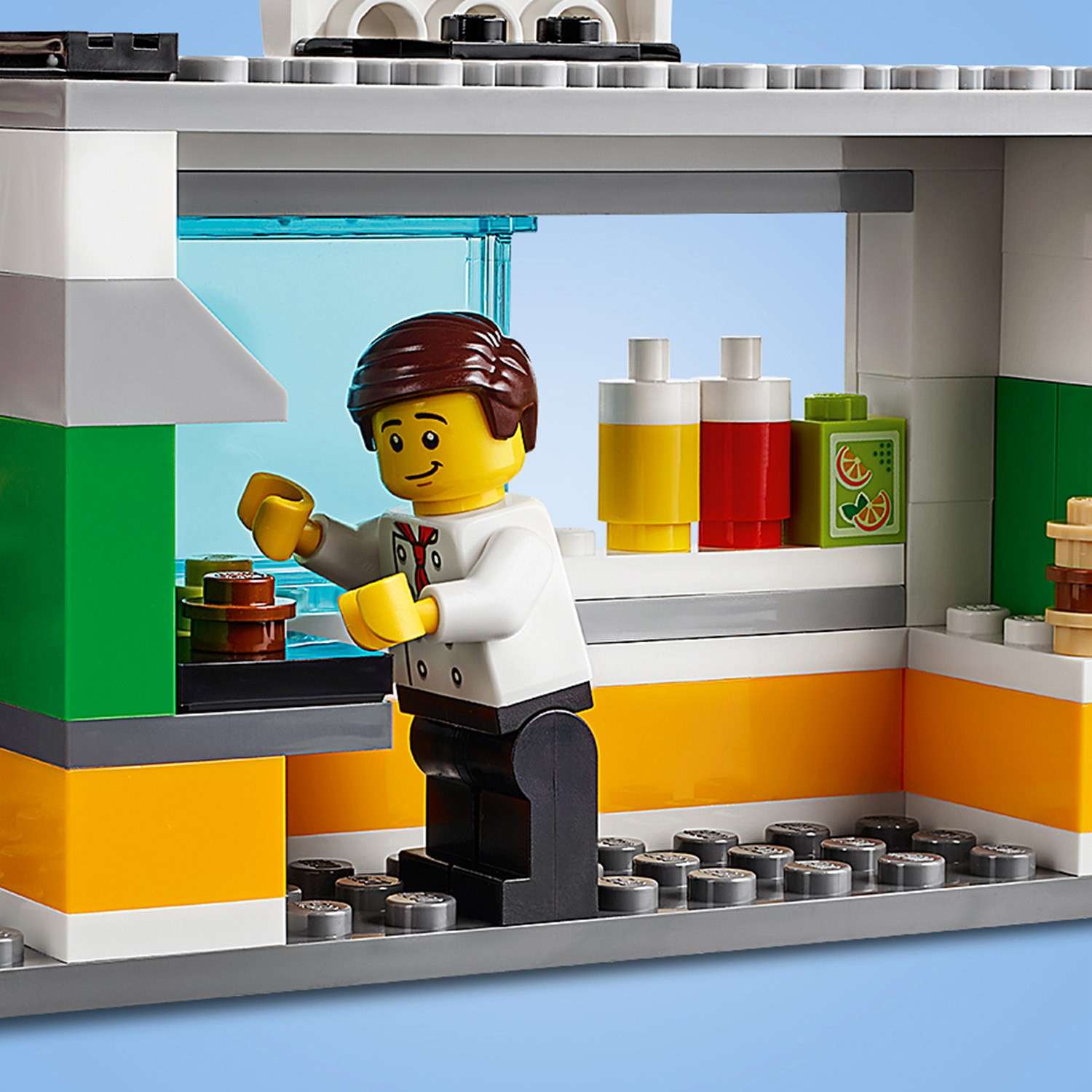 Конструктор LEGO City Fire Пожар в бургер-кафе 60214 - фото 10