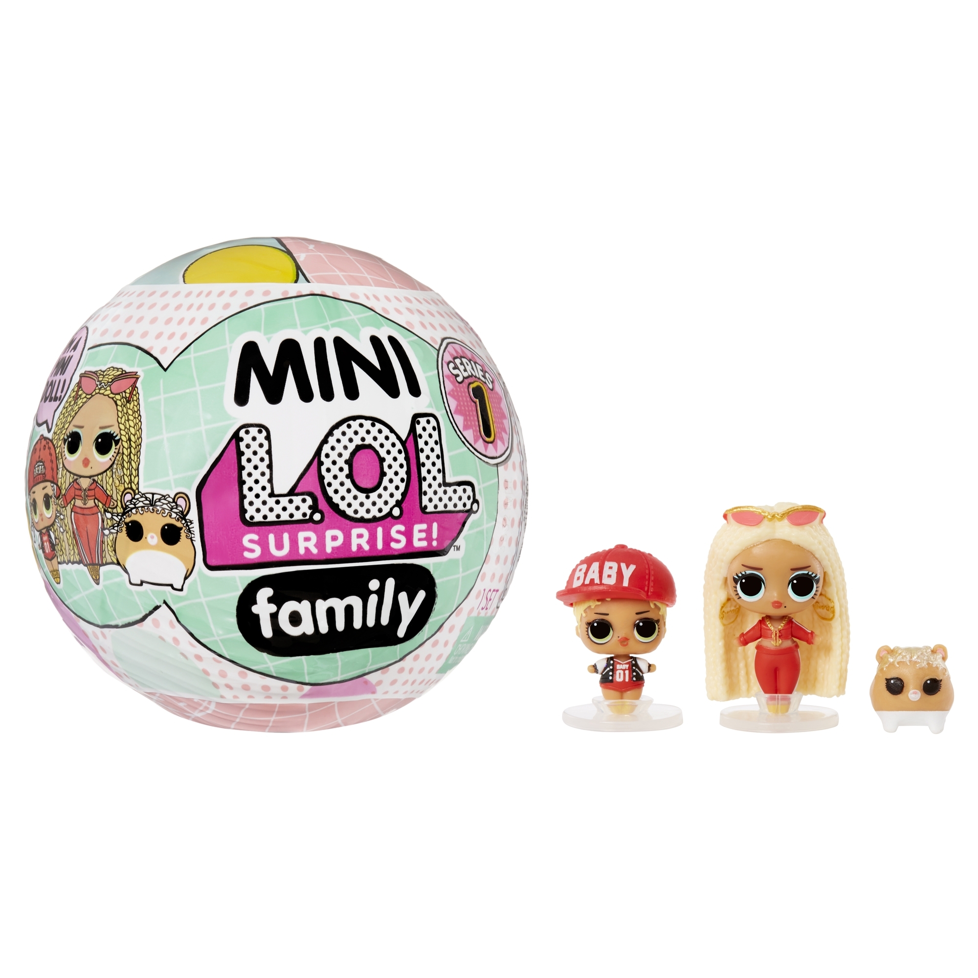 Набор L.O.L. Surprise! OMG Mini Family PDQ в непрозрачной упаковке  (Сюрприз) 579632EUC