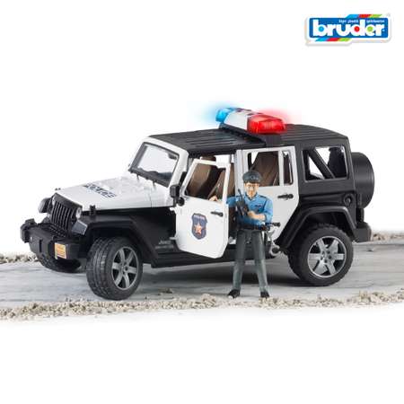 Полицейская машина Bruder Jeep 1:16