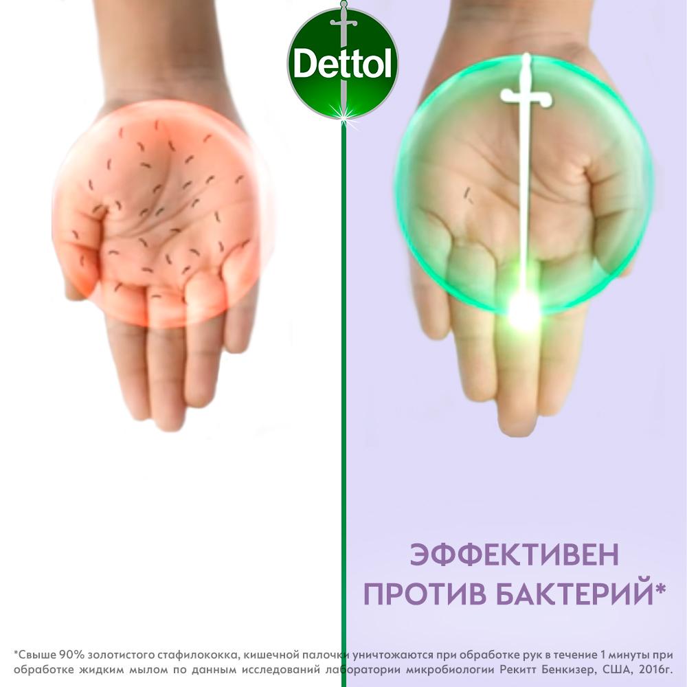 Мыло для рук Dettol антибактериальное жидкое для чувствительной кожи с глицерином 250 мл - фото 4