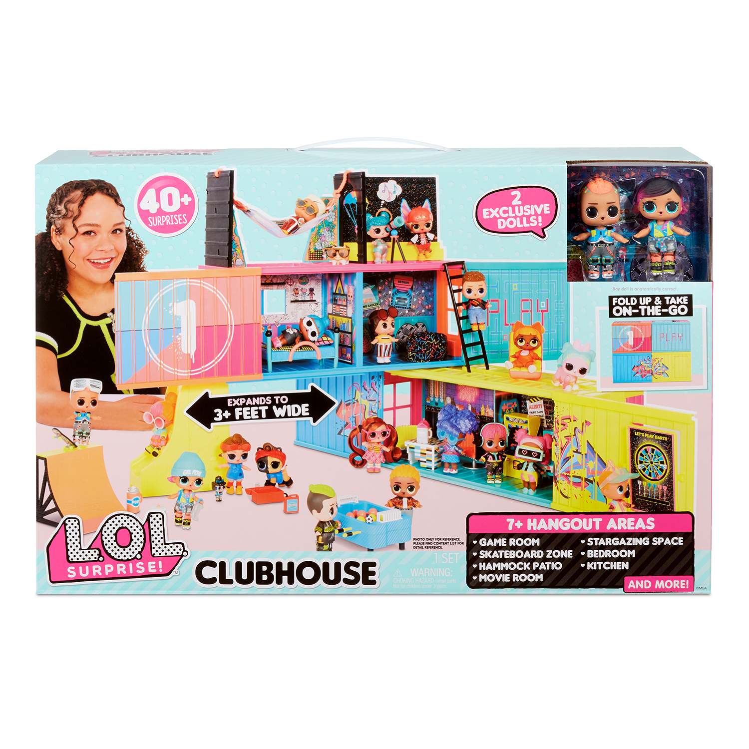 Набор L.O.L. Surprise! Clubhouse Playset с мебелью 569404E7C купить по цене  1999 ₽ в интернет-магазине Детский мир