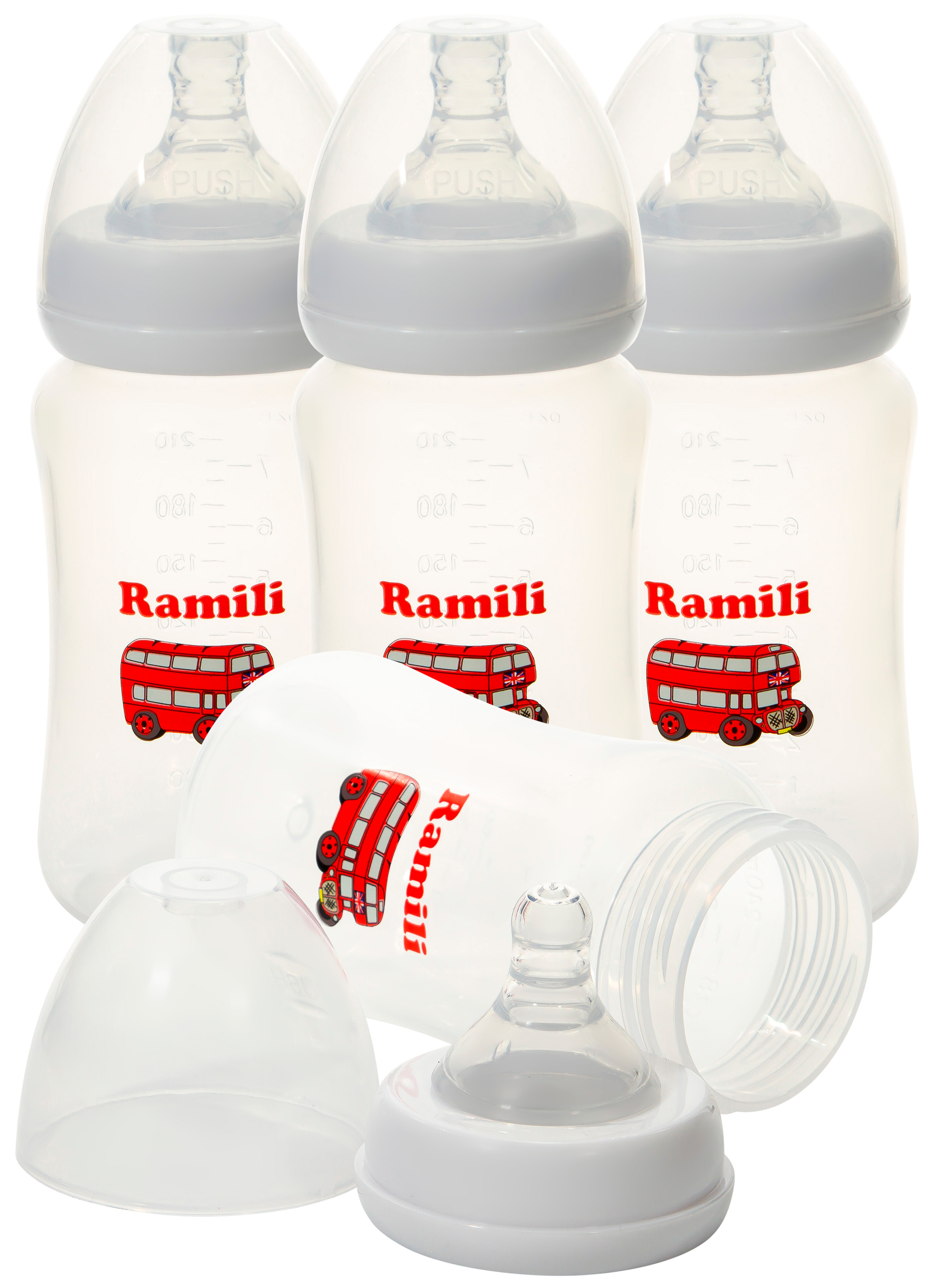 Набор Ramili из 4х противоколиковых бутылочек 240 МЛ - фото 4