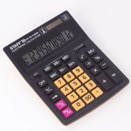 Калькулятор настольный Staff электронный 12 разрядов