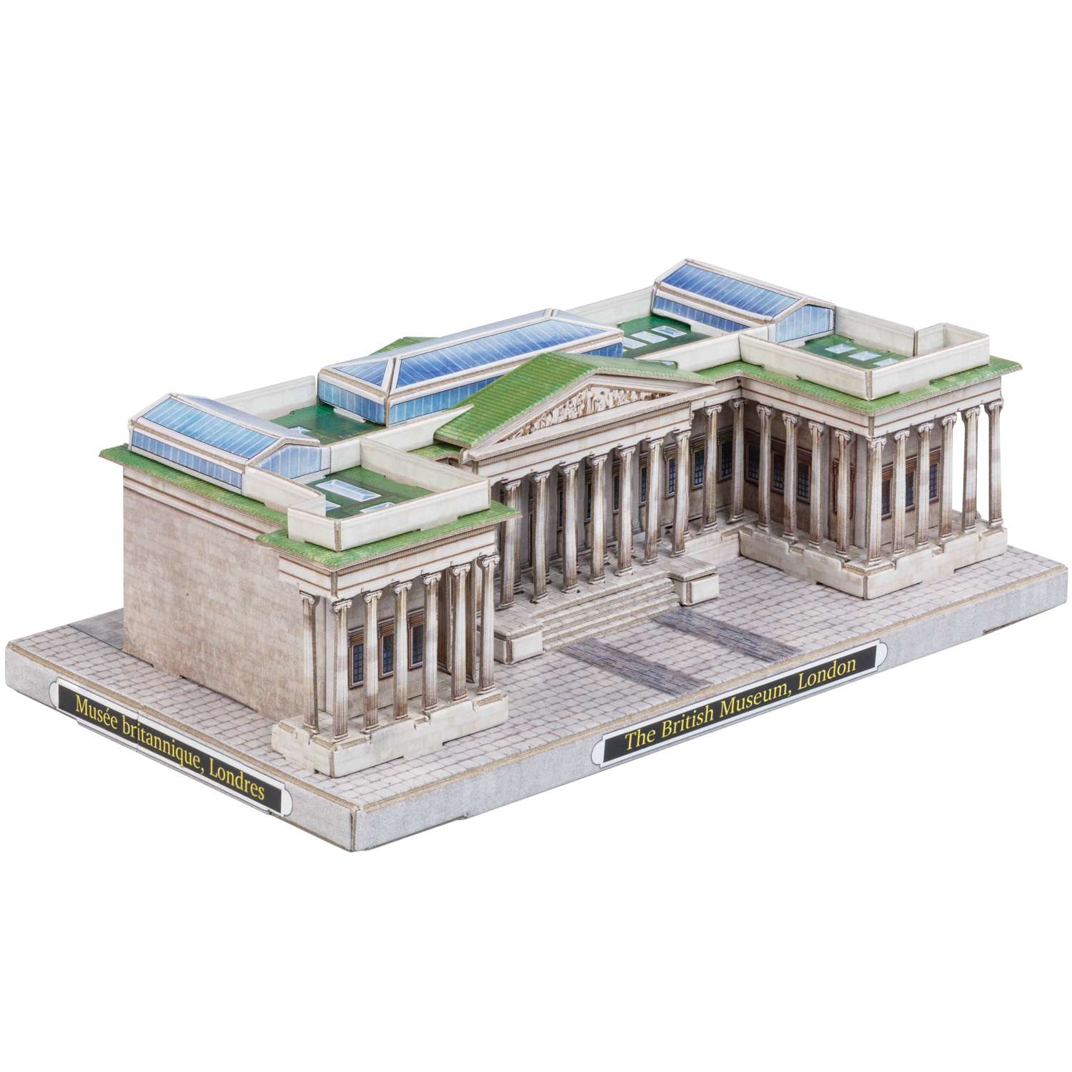 Сборная модель Умная бумага Города в миниатюре Британский музей Лондон 583 583 - фото 4