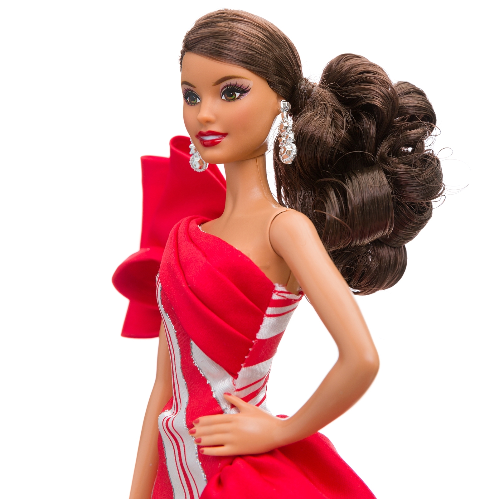 Кукла Barbie 2019 Праздничная Брюнетка FXF03 FXF03 - фото 12