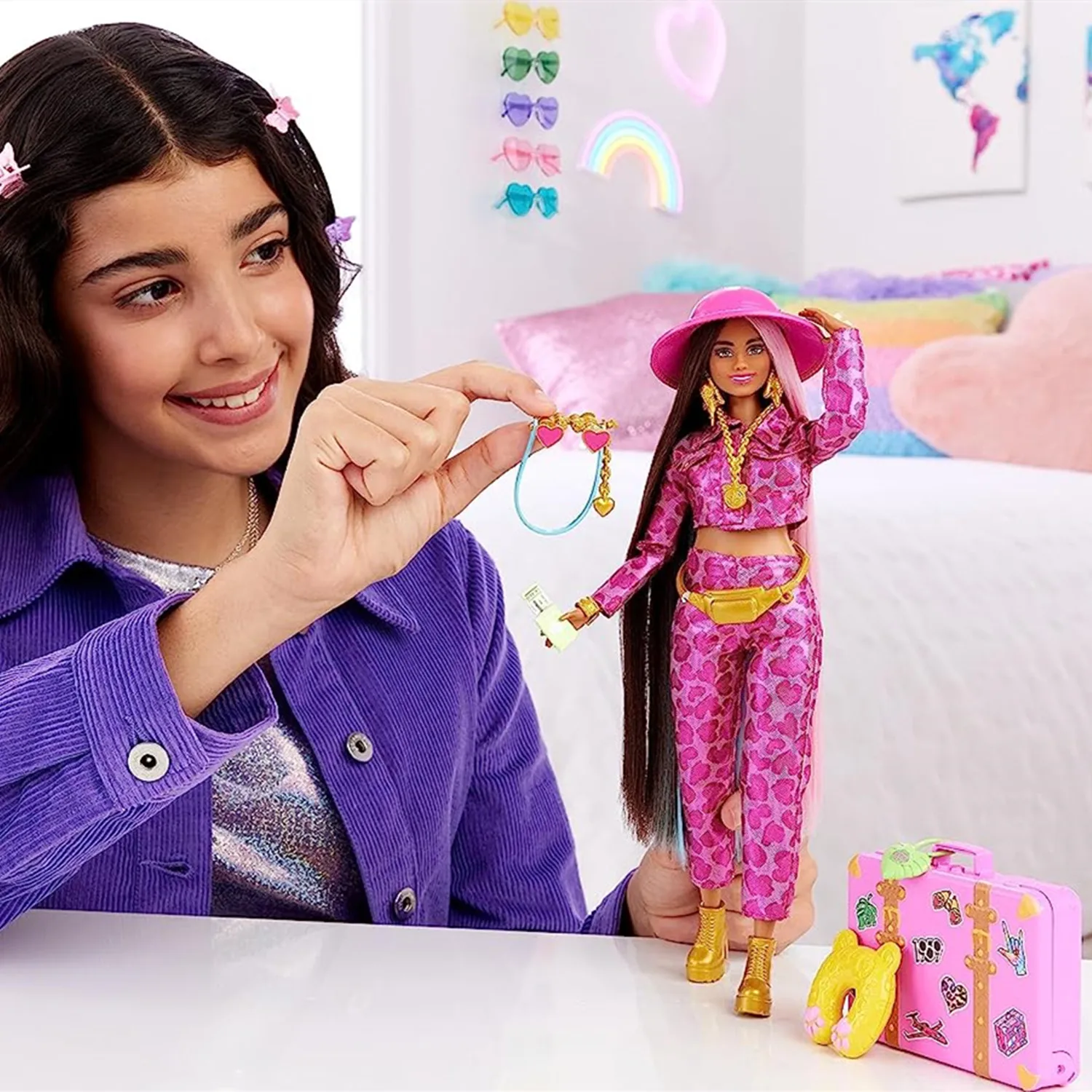 Кукла Barbie Экстра Флай Сафари HPT48 HPT48 - фото 8