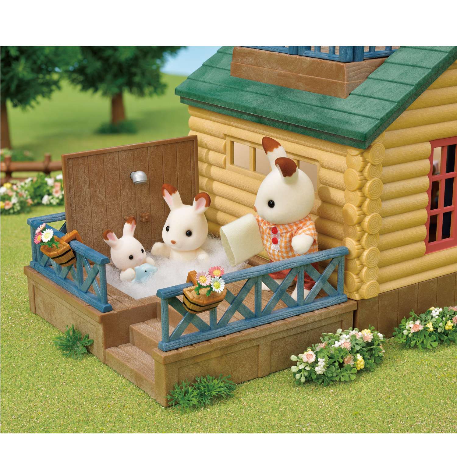 Набор игровой Sylvanian Families Коттедж с зеленой крышей 5610 - фото 4