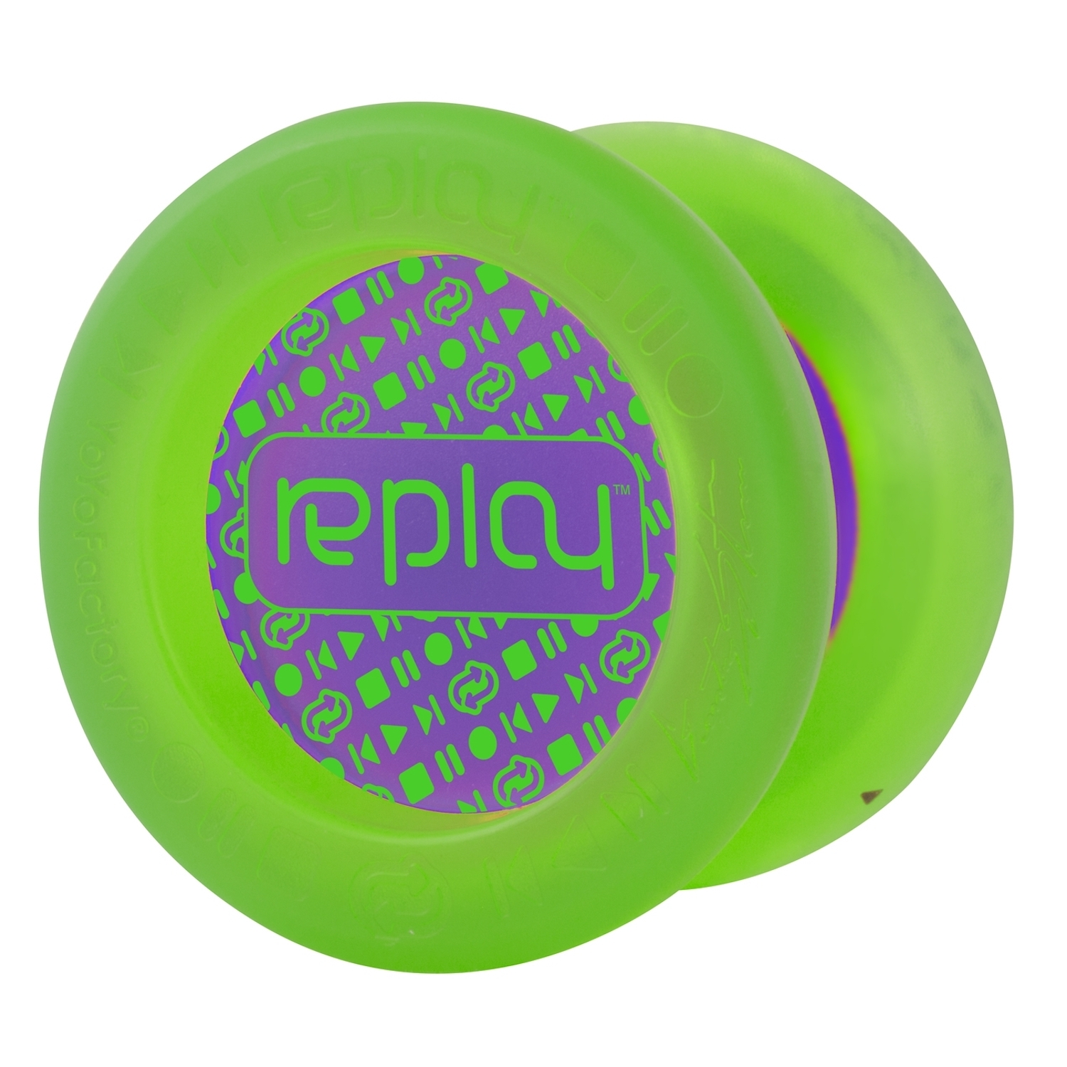 Игра YoYoFactory Йо-Йо Replay Зеленый YYF0006/green - фото 1