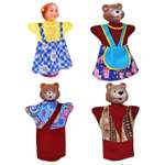 Кукольный театр Русский стиль Три медведя 4персонажей 11254