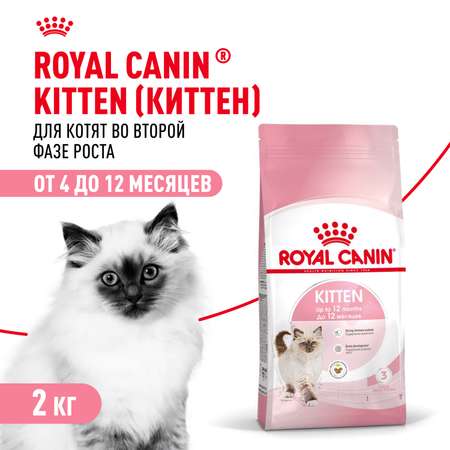 Корм сухой для котят ROYAL CANIN Kitten 2кг