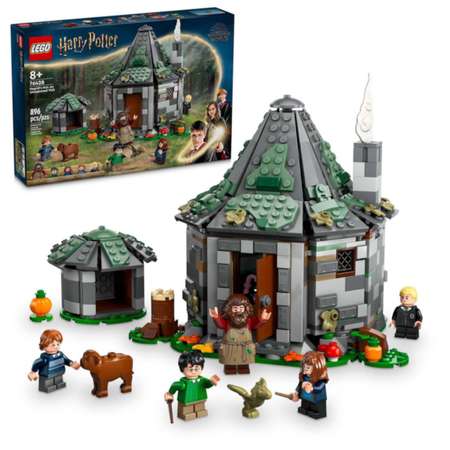 Конструктор LEGO Harry Potter Хижина Хагрида неожиданный визит 76428