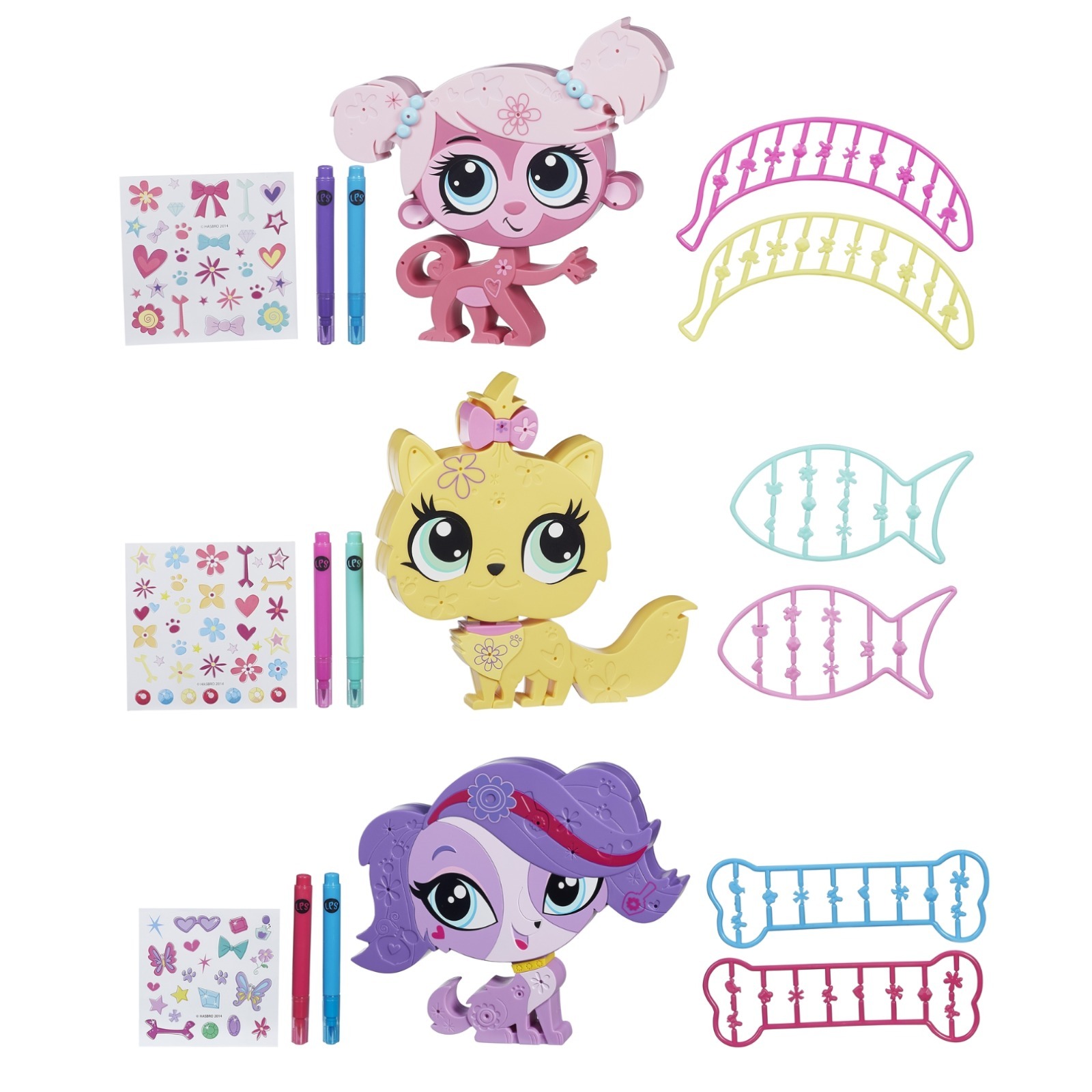 Укрась зверюшку Littlest Pet Shop в ассортименте - фото 1