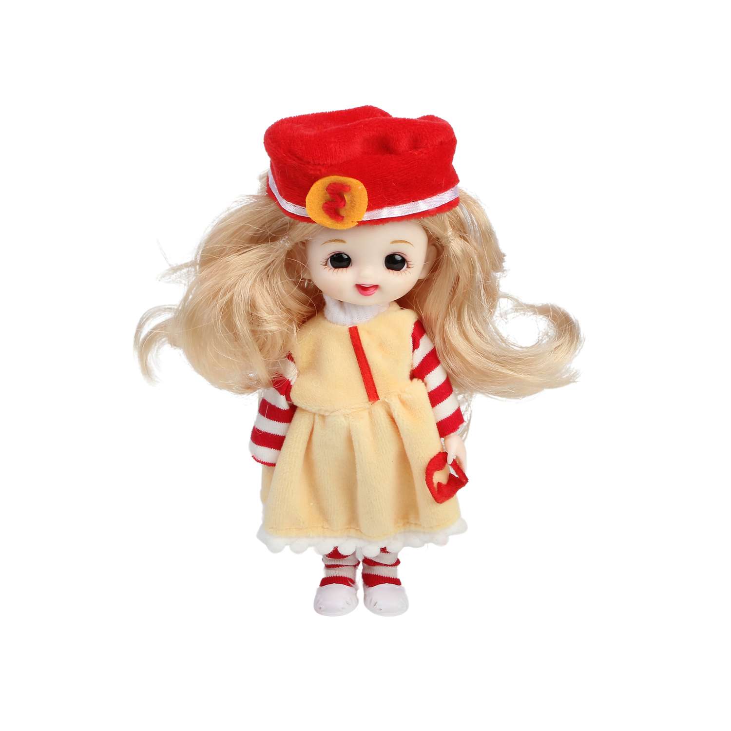 Кукла шарнирная 15 см Little Mania Милана 3 ZW821-YE - фото 1