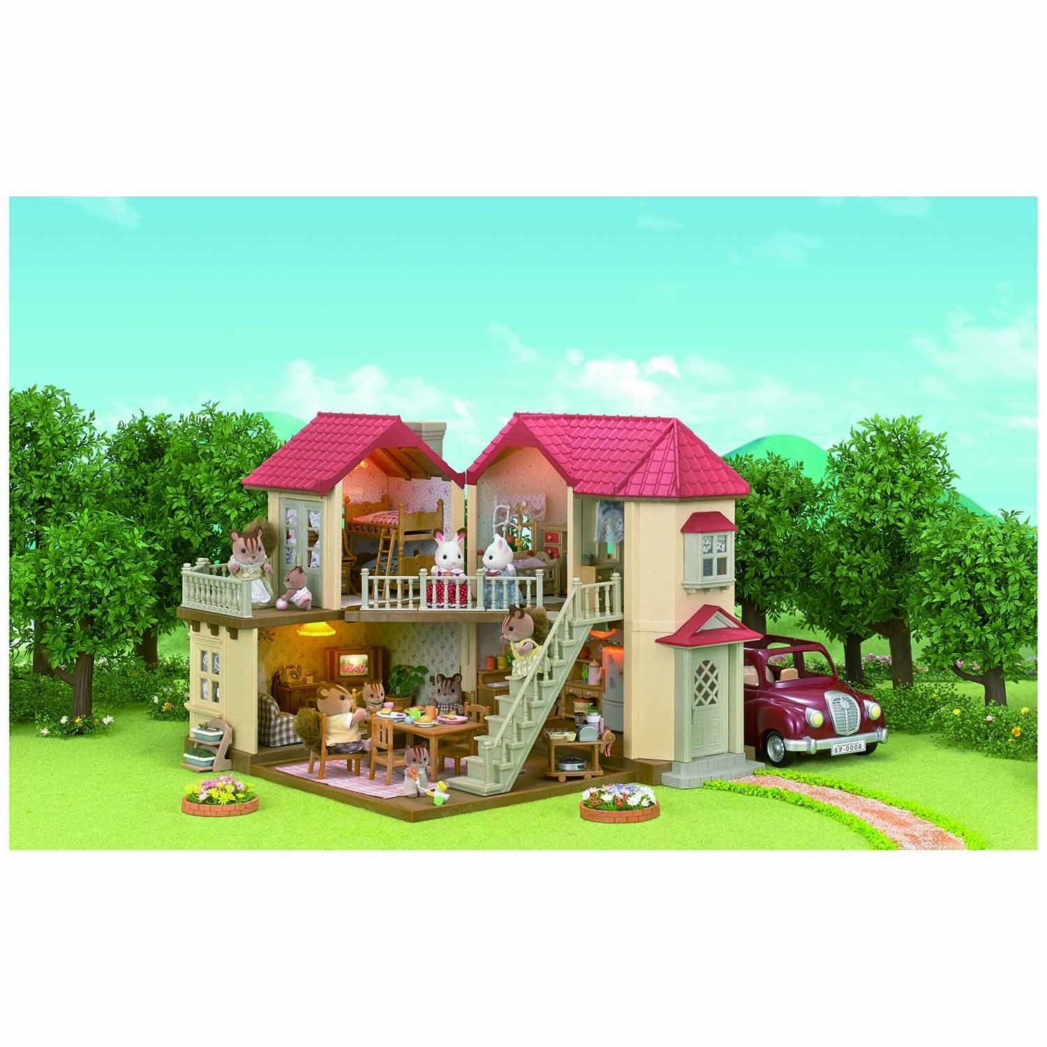 Набор Sylvanian Families "Большой дом со светом" (2752) 2752 - фото 4