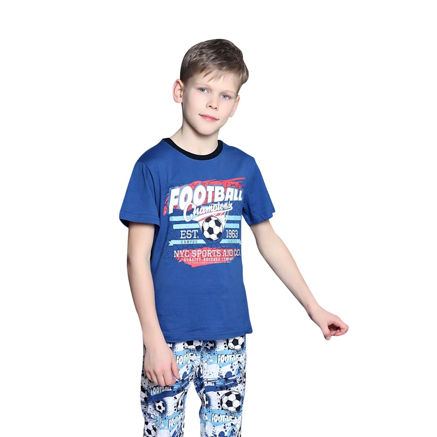 Пижама для мальчика T-SOD DTS1526/принт_2_IND0000 - фото 1
