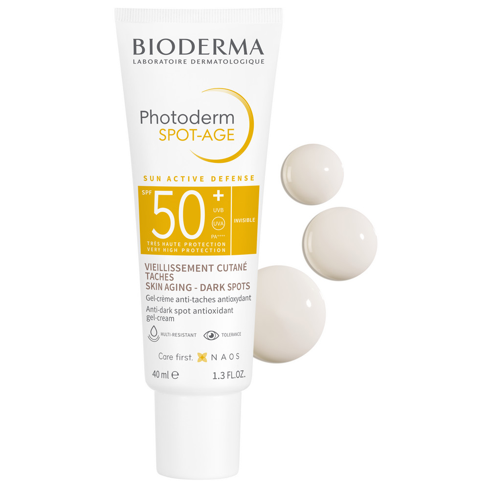 Гель-крем Bioderma Photoderm солнцезащитный SPF50+ для кожи с пигментацией и признаками старения 200 мл - фото 3