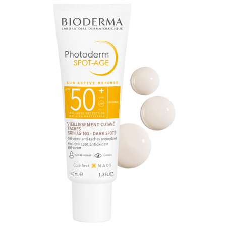 Гель-крем Bioderma Photoderm солнцезащитный SPF50+ для кожи с пигментацией и признаками старения 200 мл