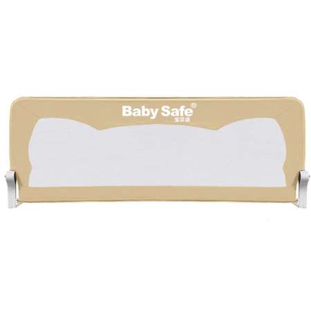 Барьер защитный для кровати Baby Safe защитный для кровати Ушки 120х42 бежевый