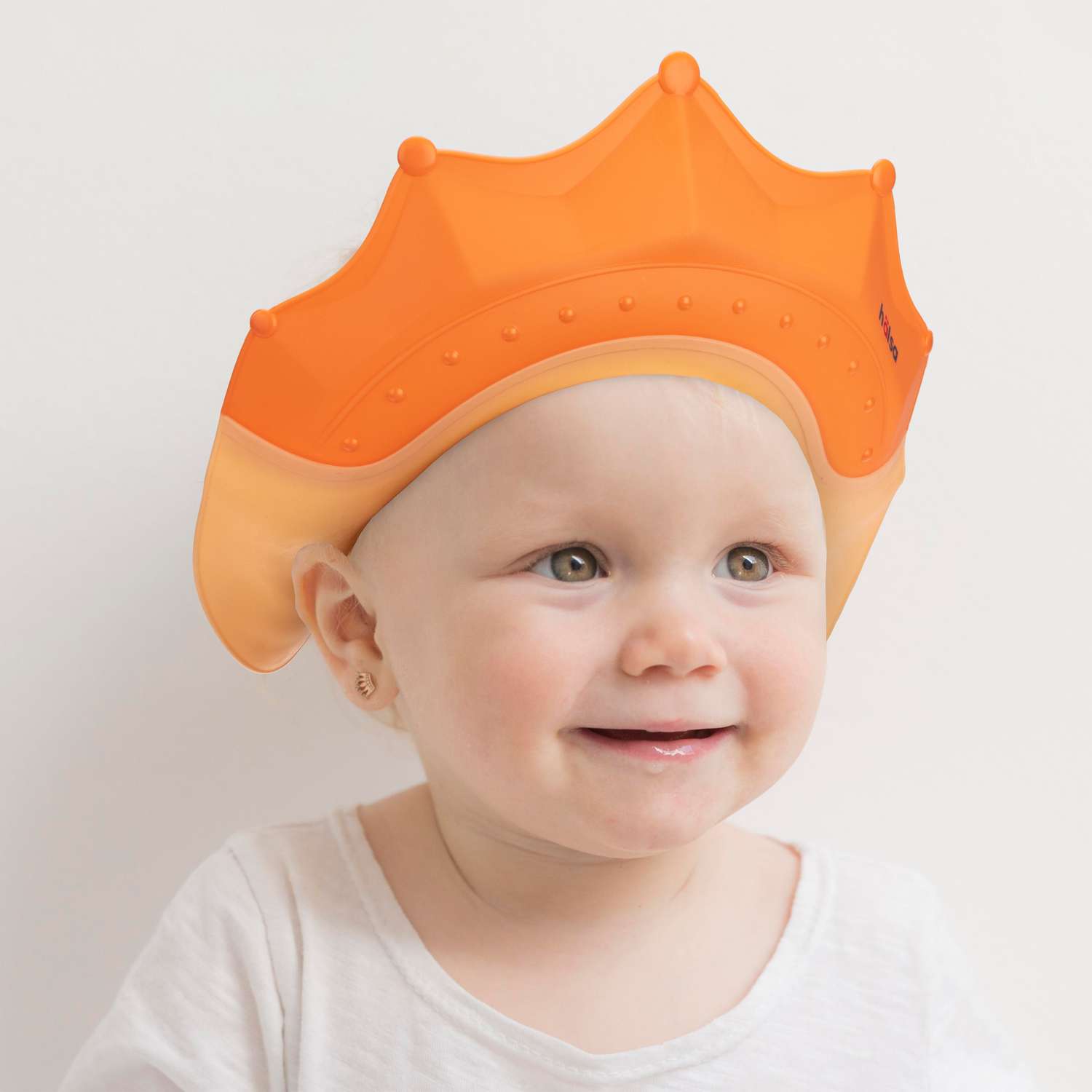 Козырек для купания HALSA Детей желто-оранжевый корона 102 - фото 1