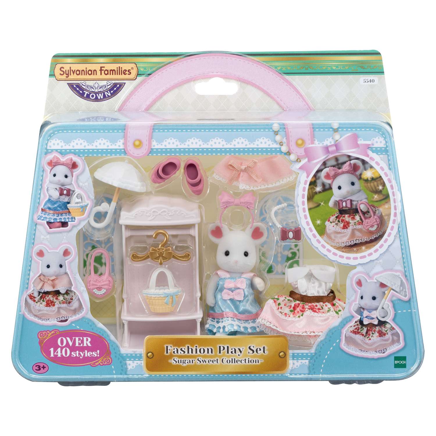 Набор Sylvanian Families Зефирная мышка модница и ее гардероб 5540 - фото 2