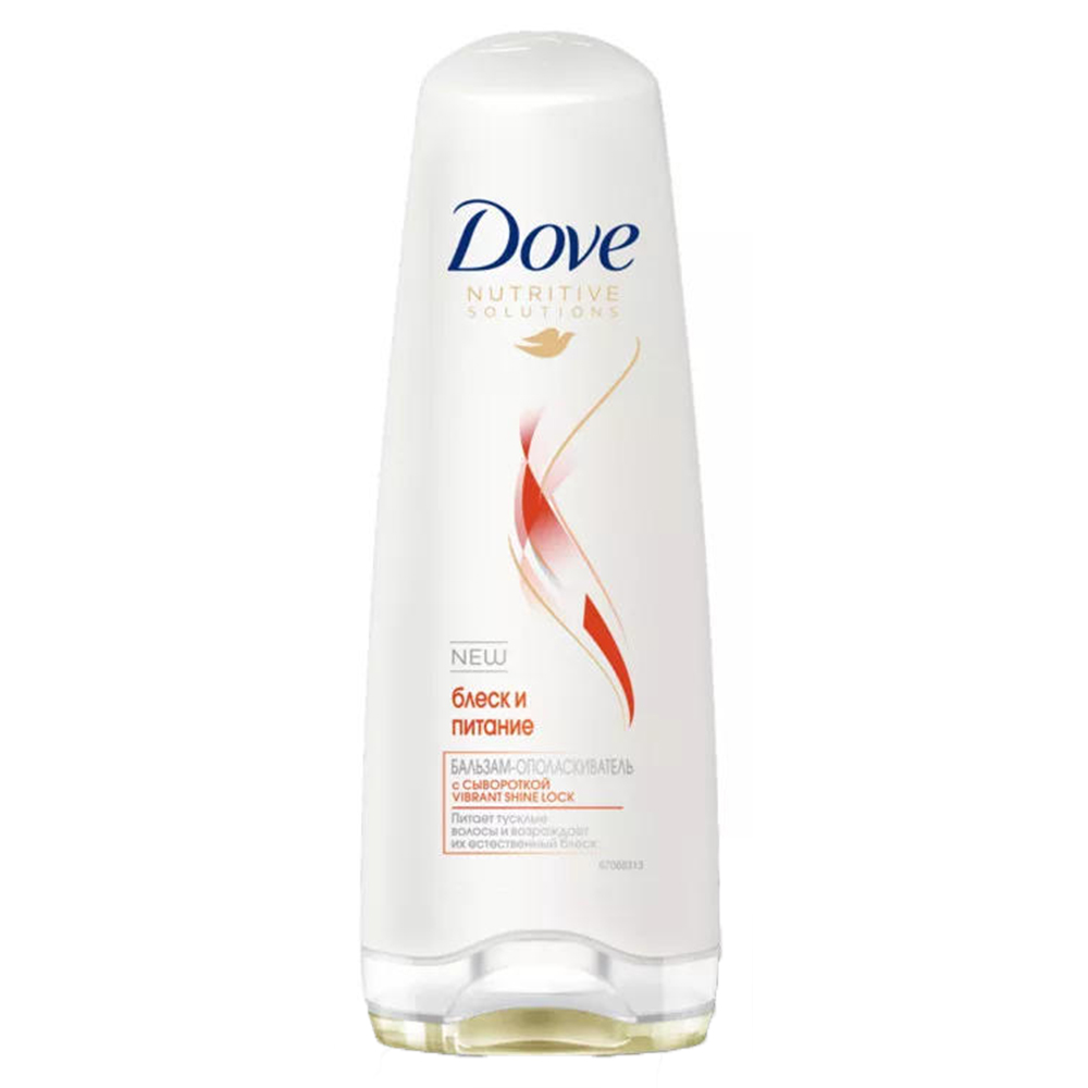 Бальзам-ополаскиватель DOVE Nutritive Solutions Блеск и Питание 200мл - фото 1