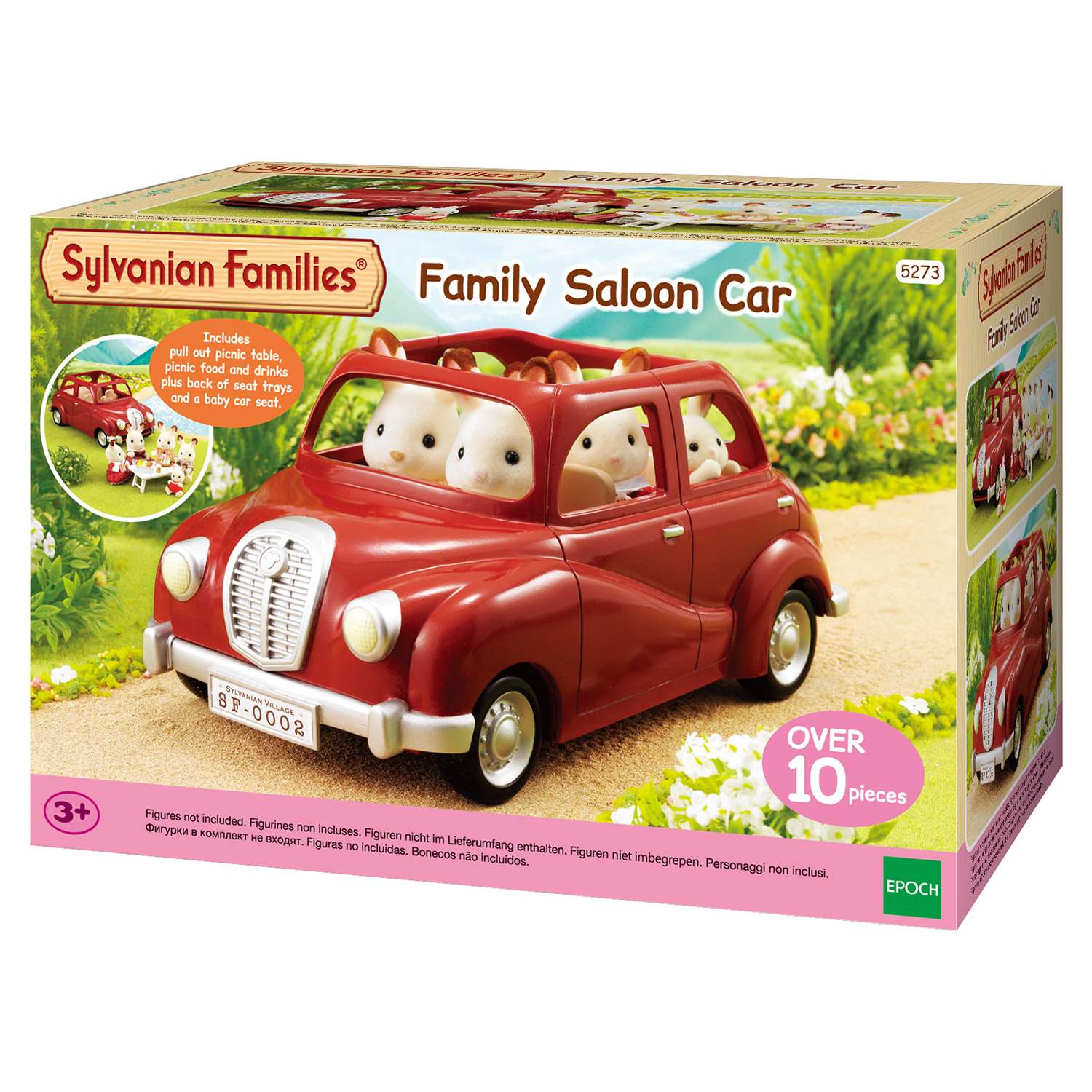 Набор Sylvanian Families Семейный автомобиль Красный 5273/2002 5273/2002 - фото 3