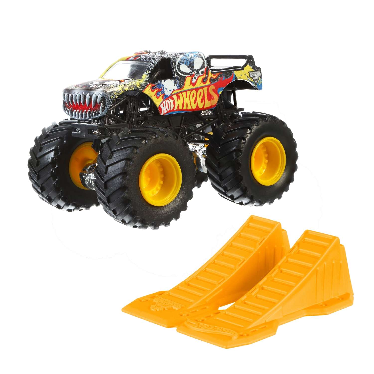 Машина Hot Wheels Monster Jam 1:64 Огненный шторм X8972 21572 - фото 1