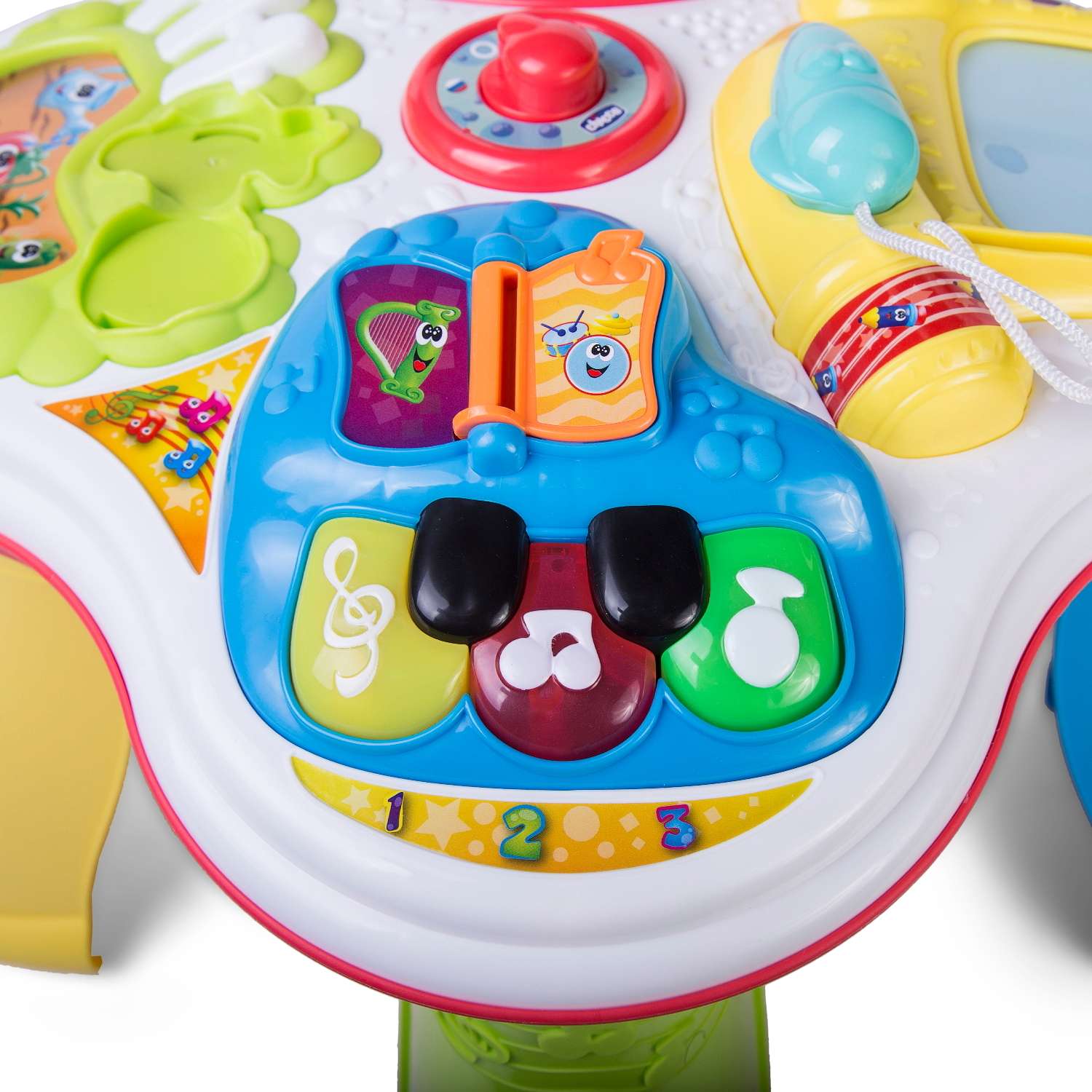 chicco modo музыкально игровой столик 2 в 1 пианино