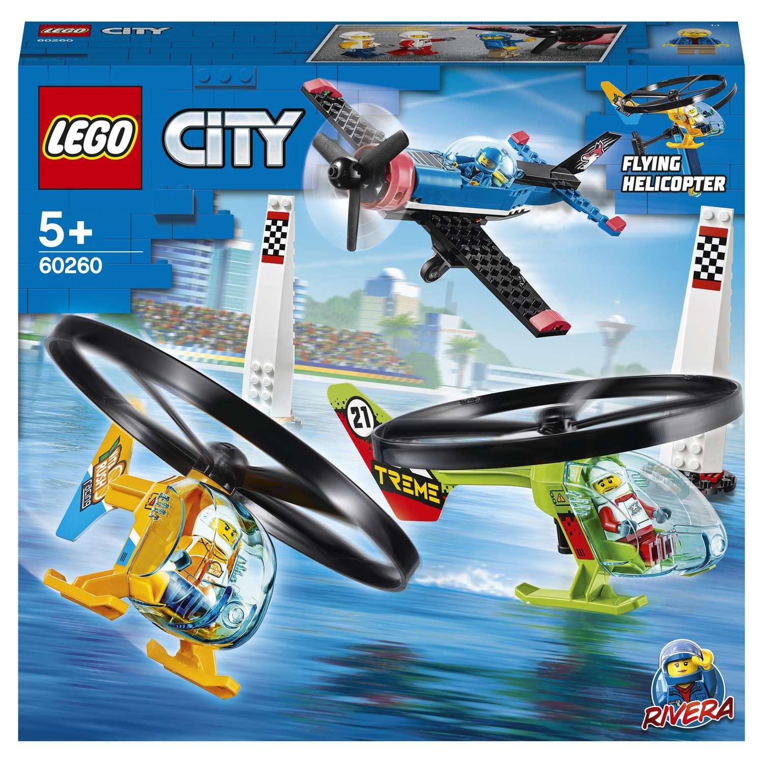 Конструктор LEGO City Воздушная гонка 60260 - фото 2