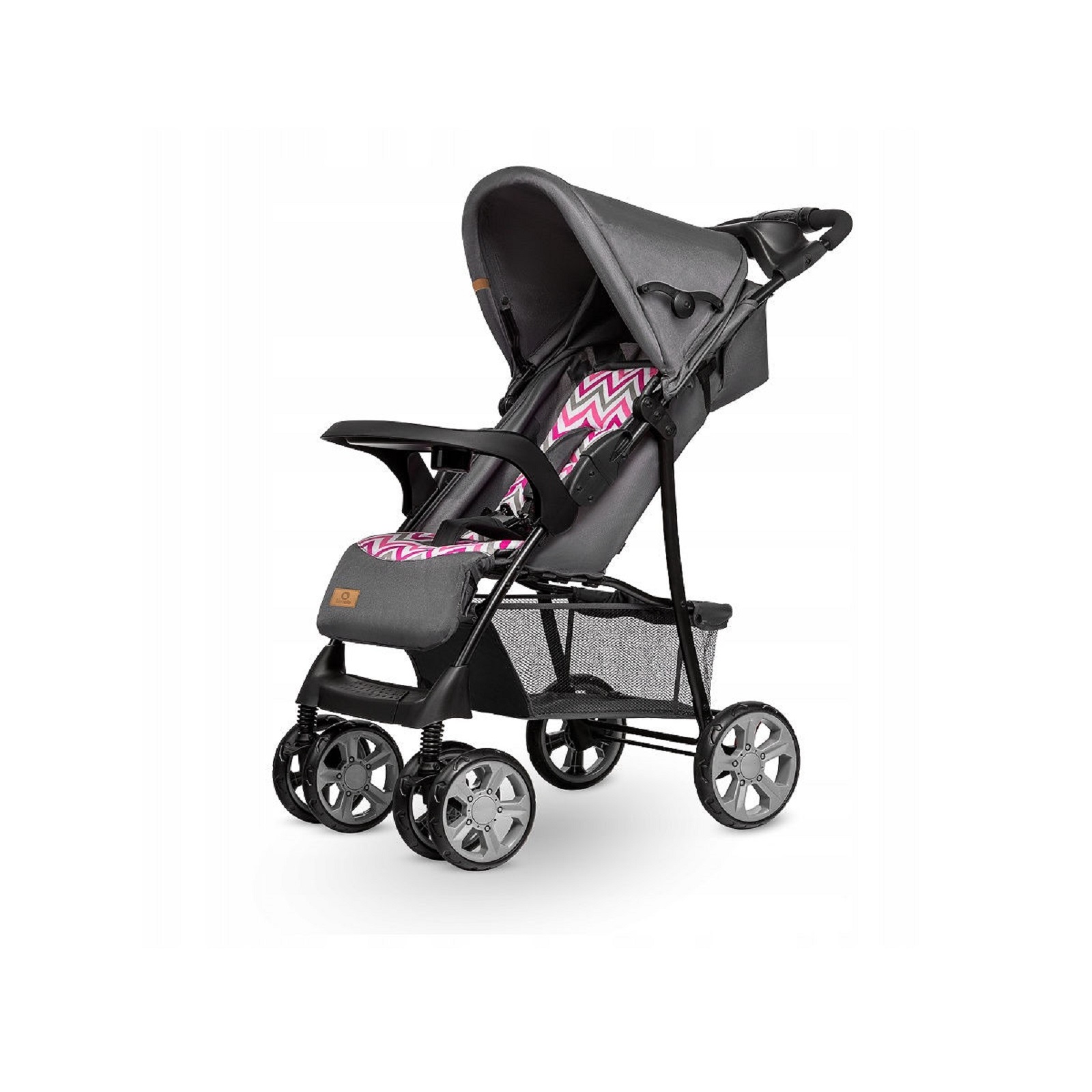 Прогулочная коляска Lionelo Emma Plus Pink Scandi - фото 1