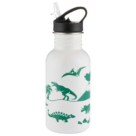 Бутылка Typhoon с соломинкой Col-Change Dinosaur 550 мл