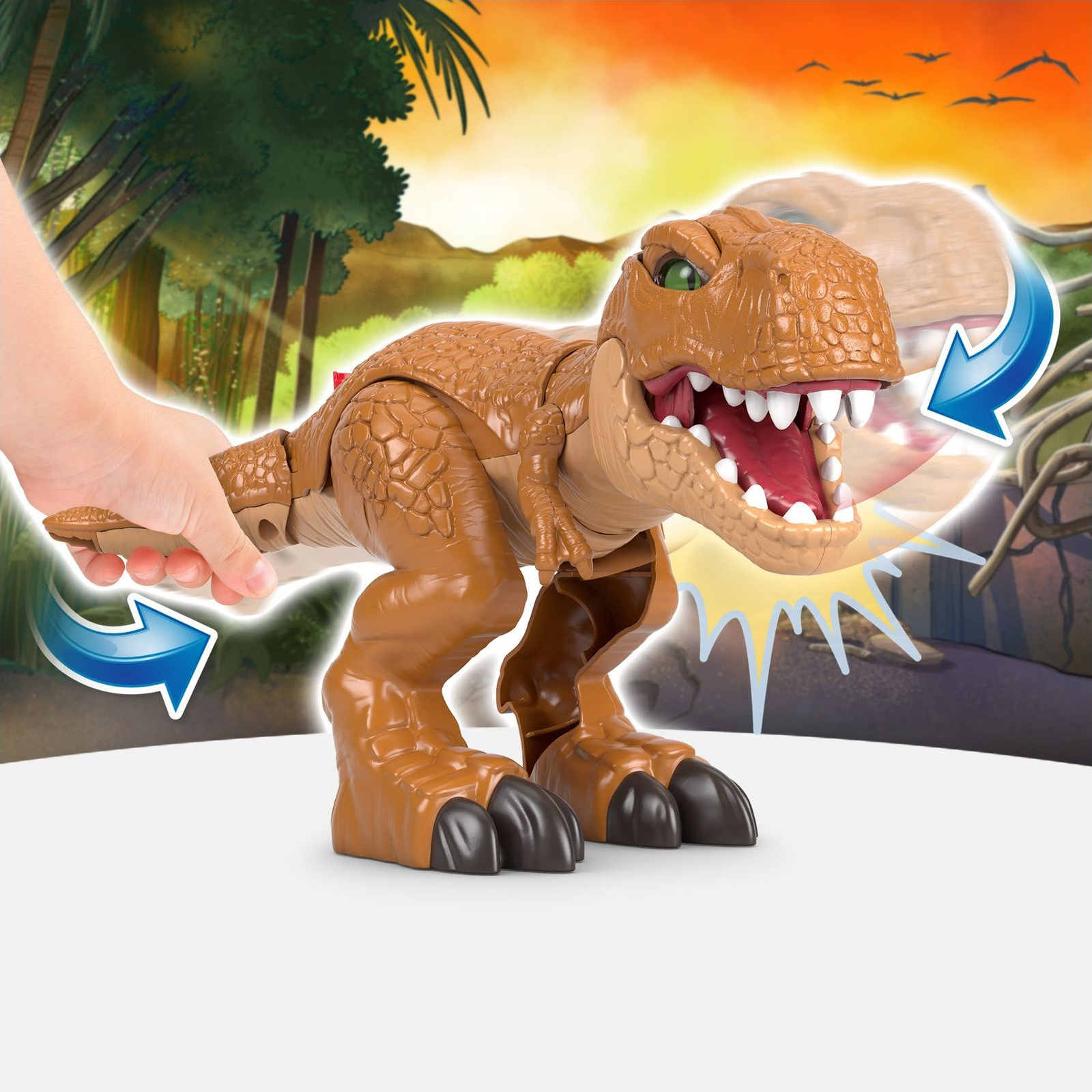 Фигурка IMAGINEXT Jurassic World Тираннозавр HFC04 - фото 18