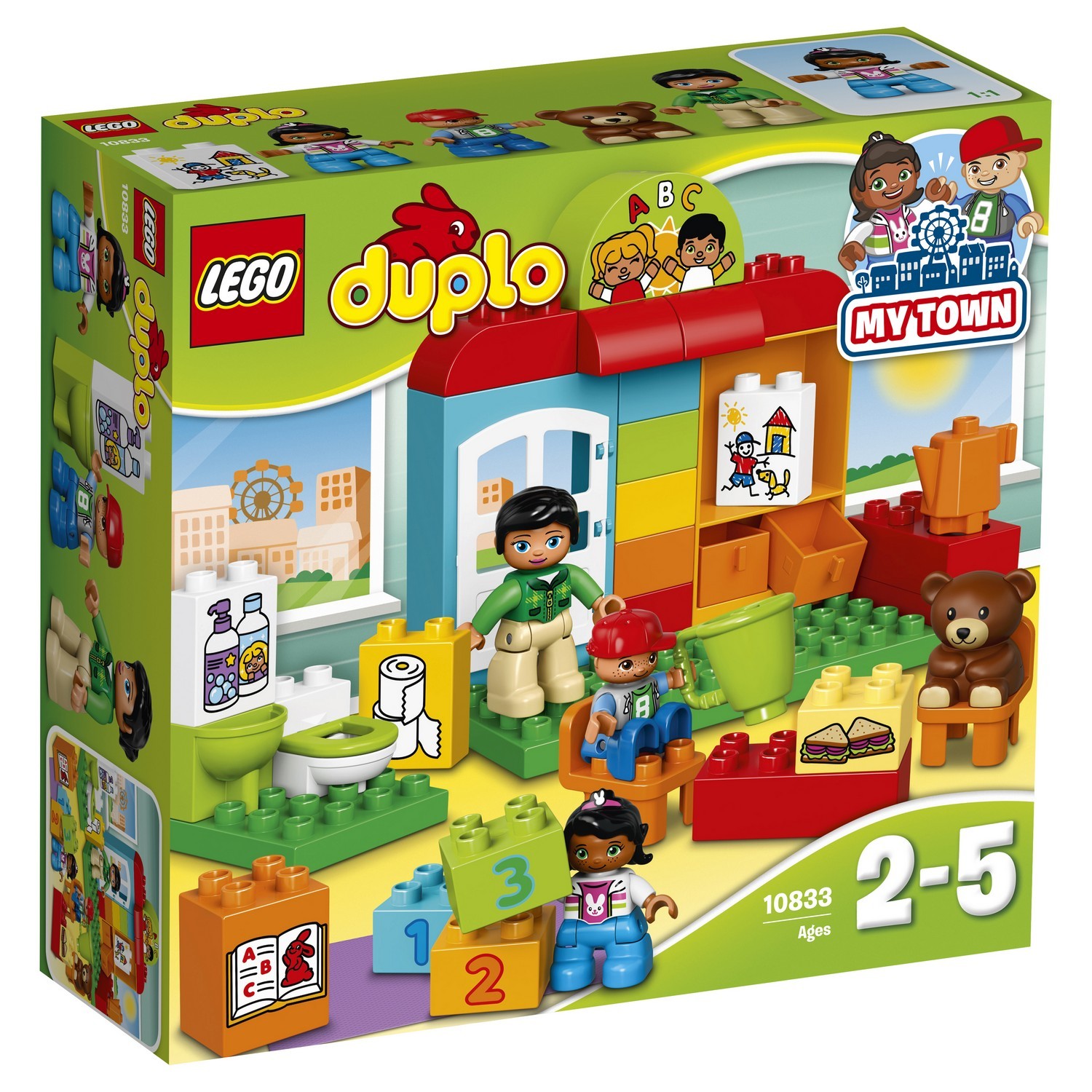 Конструктор LEGO DUPLO Town Детский сад (10833) купить по цене 1299 ₽ в  интернет-магазине Детский мир