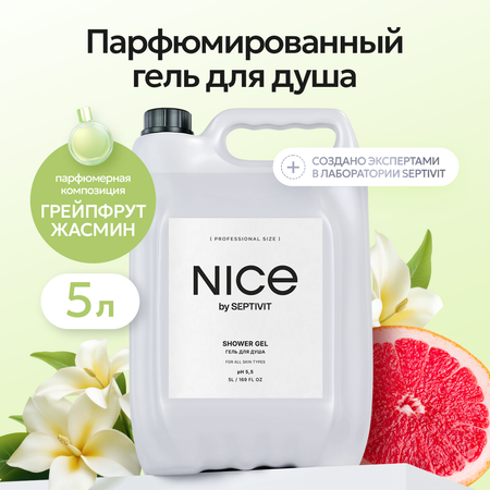 Гель для душа NICE by Septivit 5л