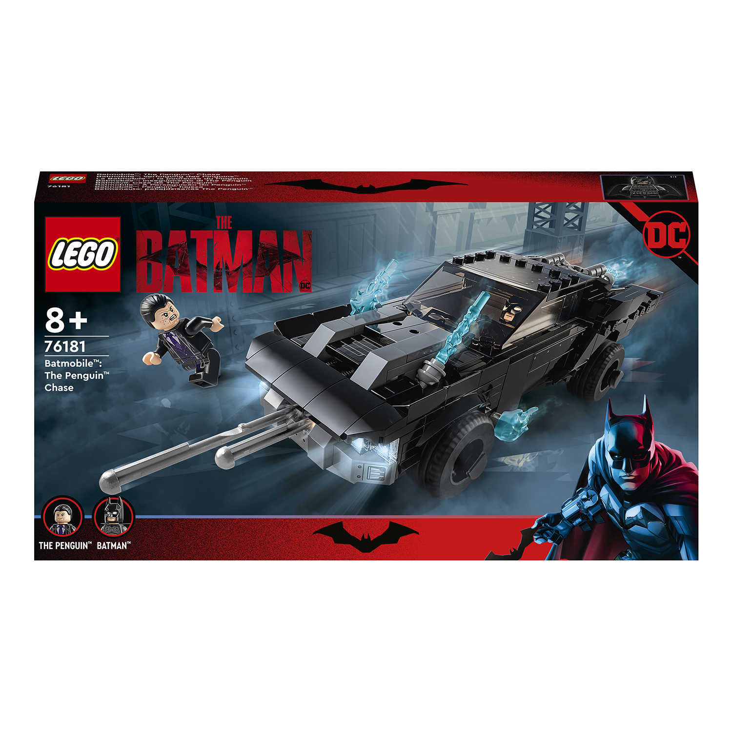 Конструктор LEGO Super Heroes Бэтмобиль погоня за Пингвином 76181 купить по  цене 2699 ₽ в интернет-магазине Детский мир