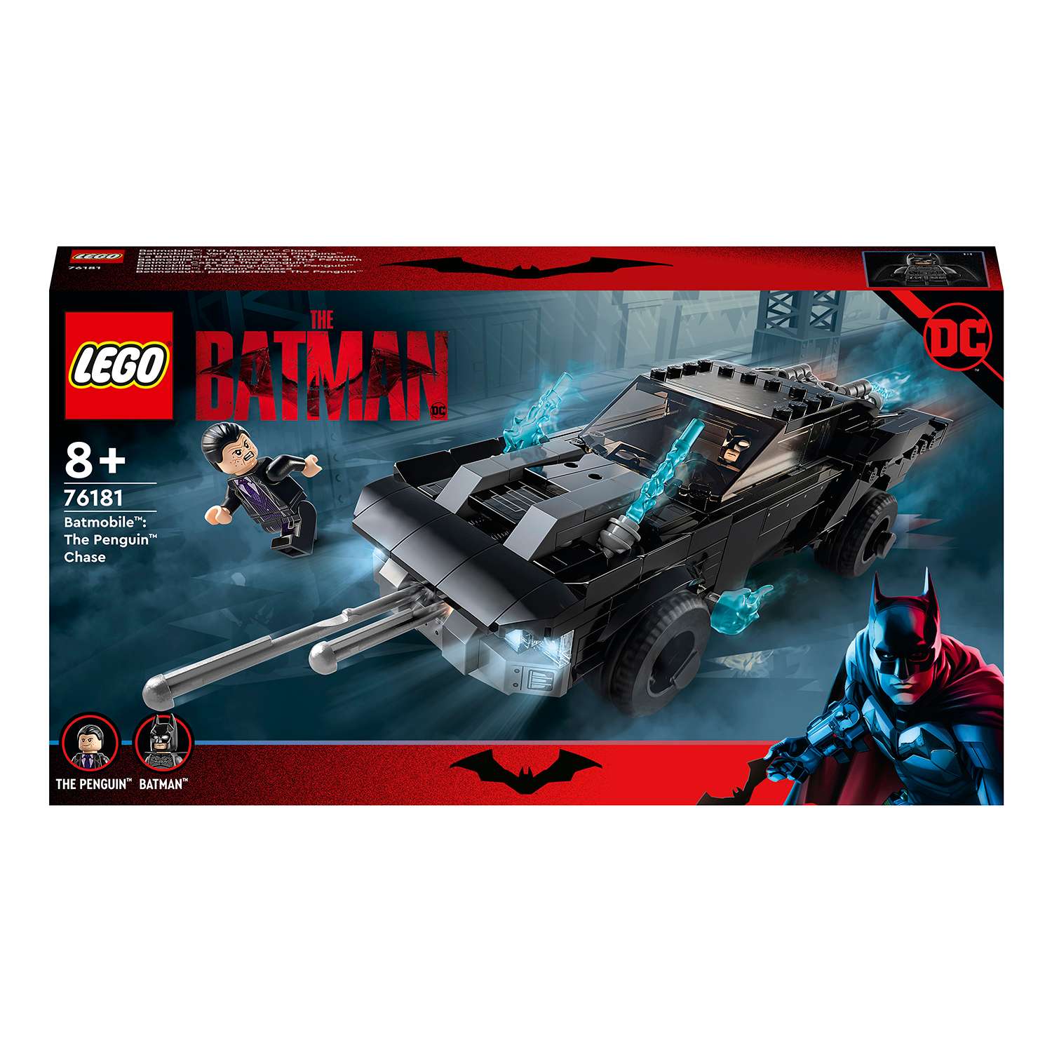 Конструктор LEGO DC Super Heroes Бэтмобиль погоня за Пингвином блочный - фото 2