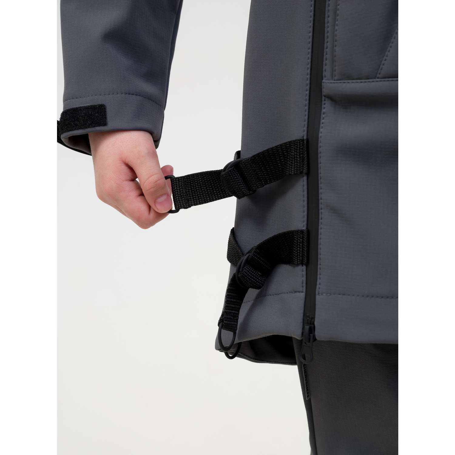 Куртка Sherysheff Куртка-анорак В22143 Серый - фото 13