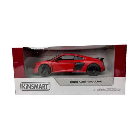 Модель KINSMART Ауди R8 Coupe 2020 1:36 красная