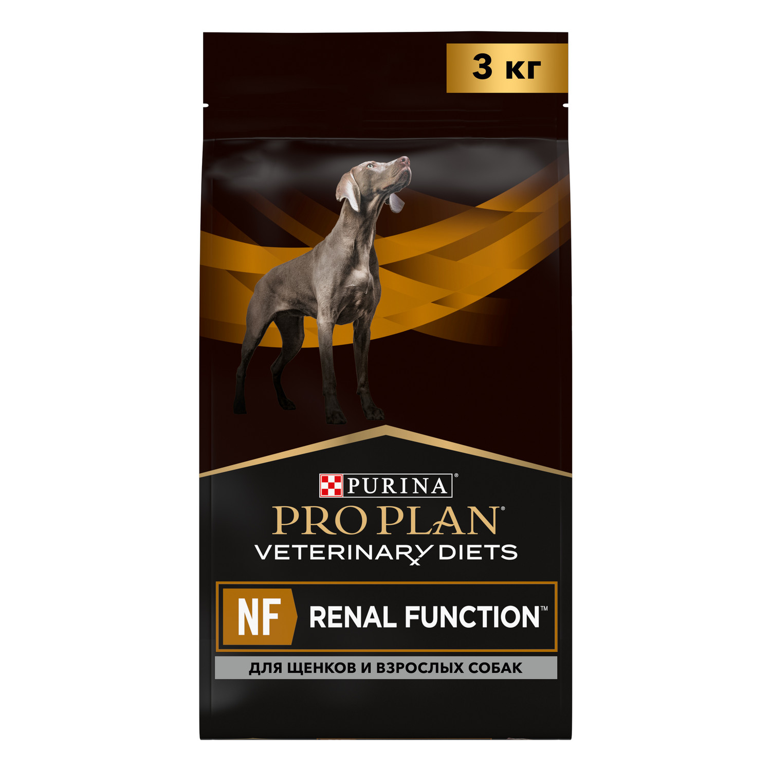 Сухой корм для собак Purina Pro Plan Veterinary diets 3 кг мясо (при заболеваниях почек, лечебный) - фото 1