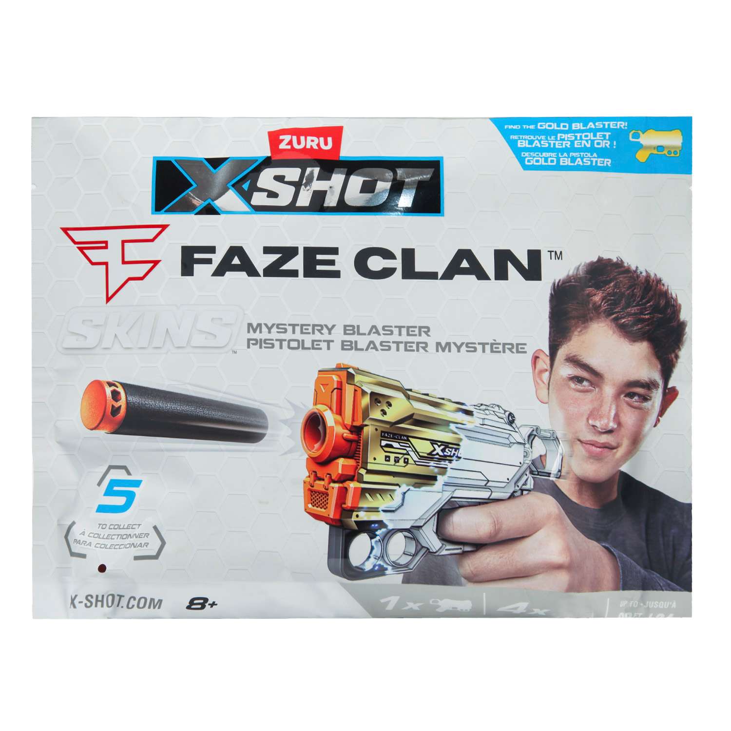 Набор для стрельбы X-Shot Skins Menace Faze Blind bag в ассортименте 36599 - фото 6