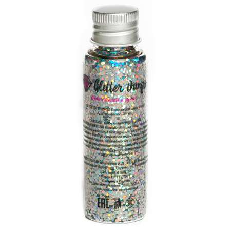 Блестки Glitter Things для макияжа маникюра рисования и декора Диско Диско