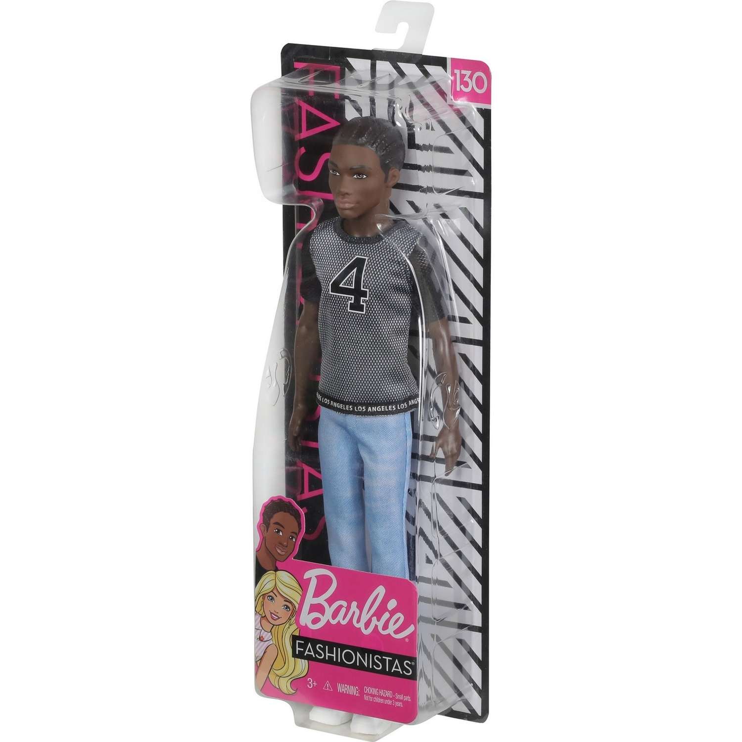 Кукла Barbie Игра с модой Кен в футболке и джинсах GDV13 DWK44 - фото 3