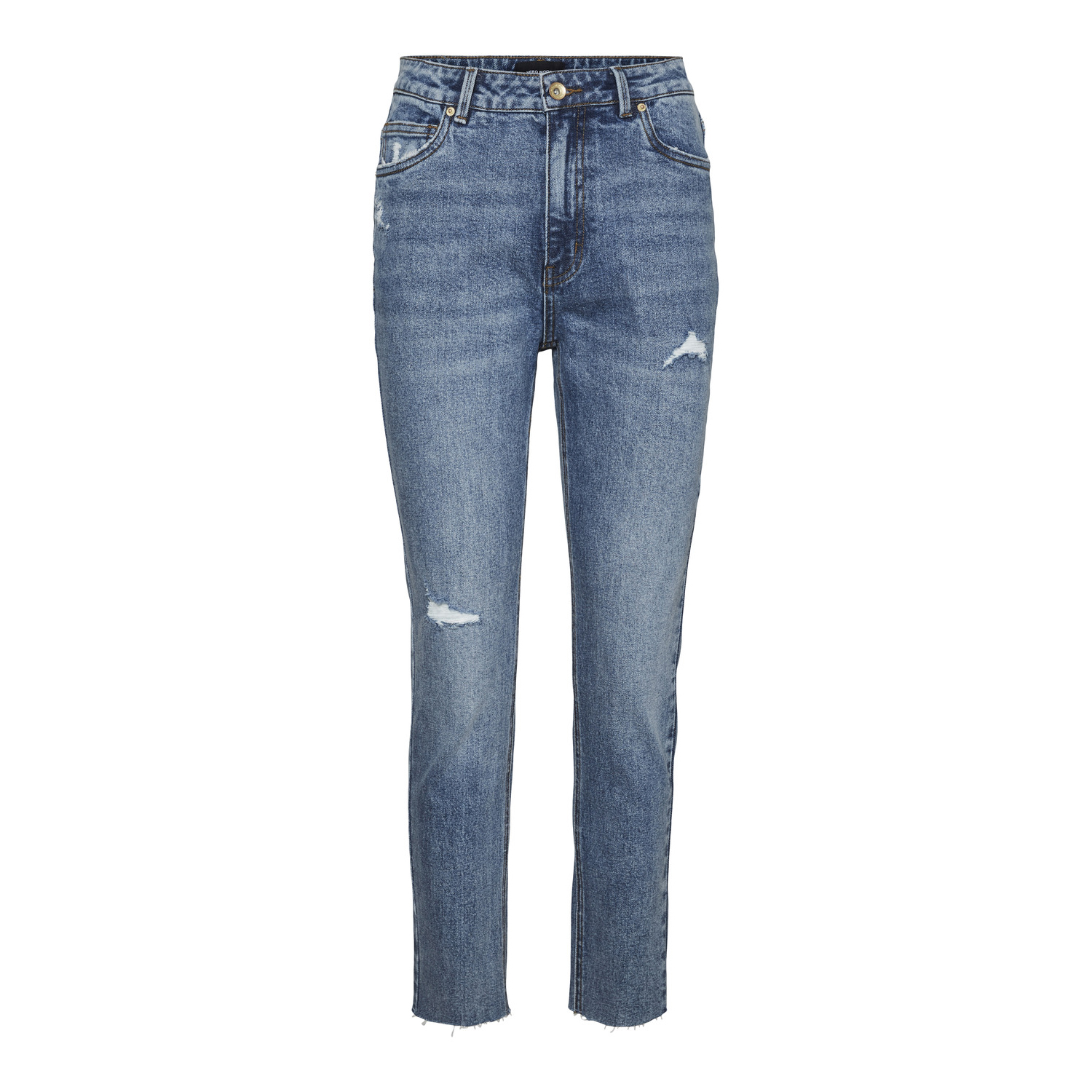 Брюки VERO MODA 10251373/Medium Blue Denim - фото 1