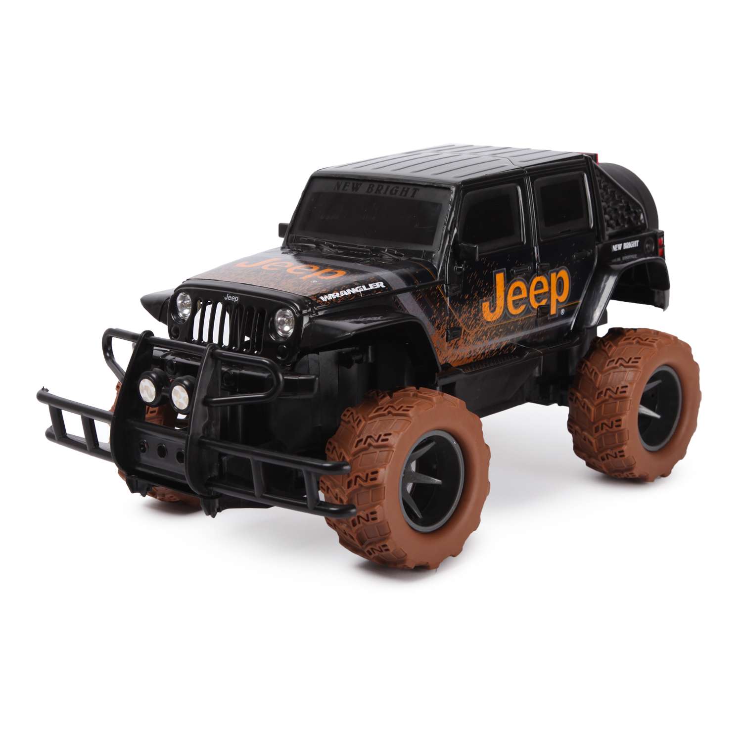 Машина New Bright РУ Jeep Mud Trucks Черный 1423L - фото 3