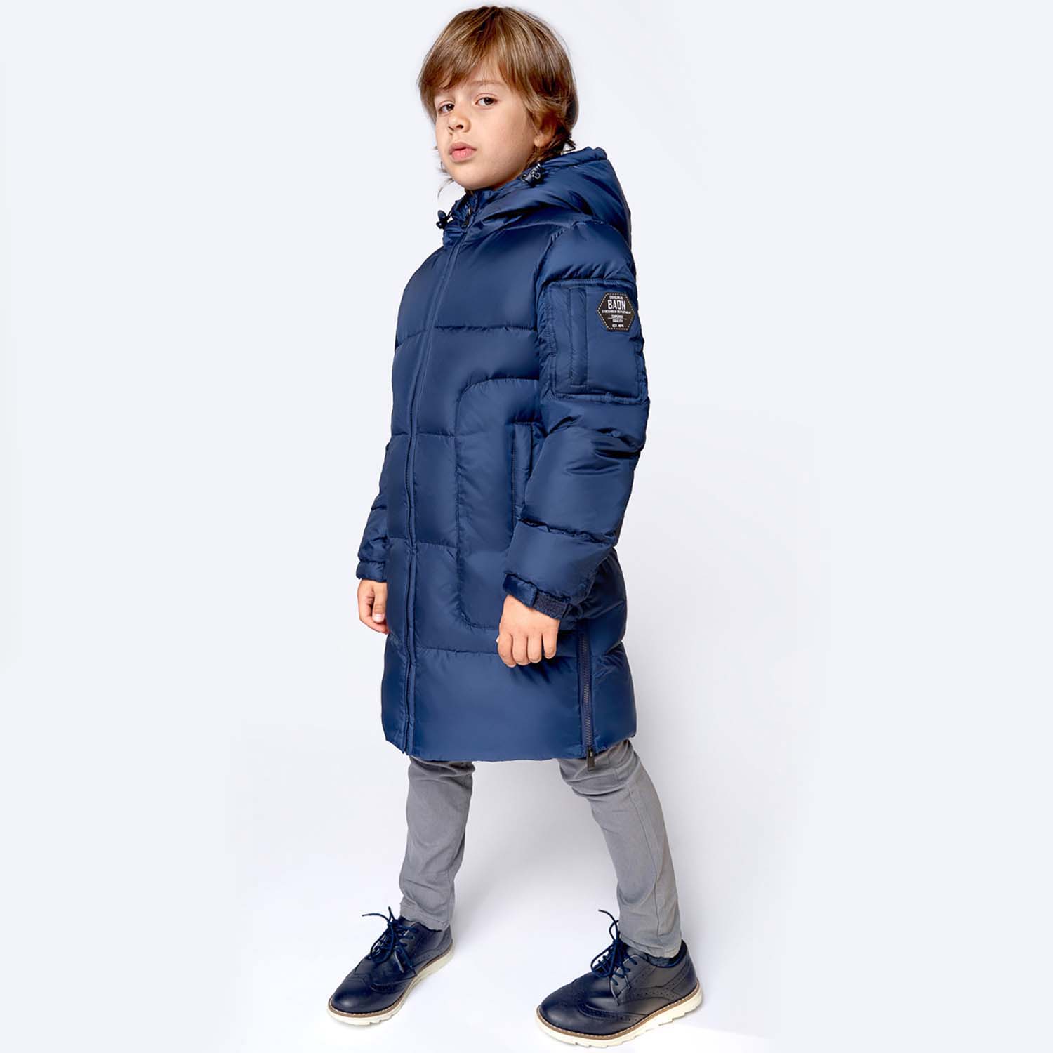 Пуховик Baon BK509506 / DEEP NAVY - фото 5